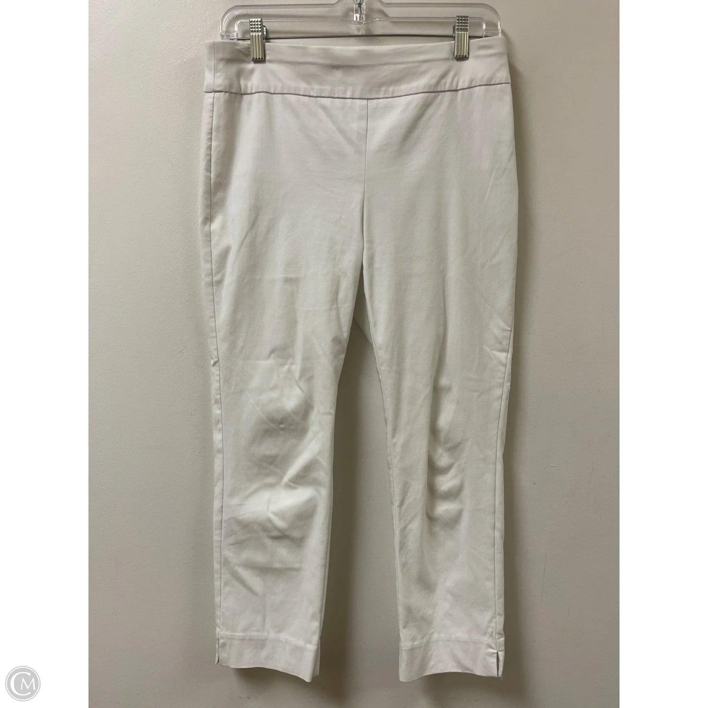 Pants Leggings By Chicos In Cream, Size: 6