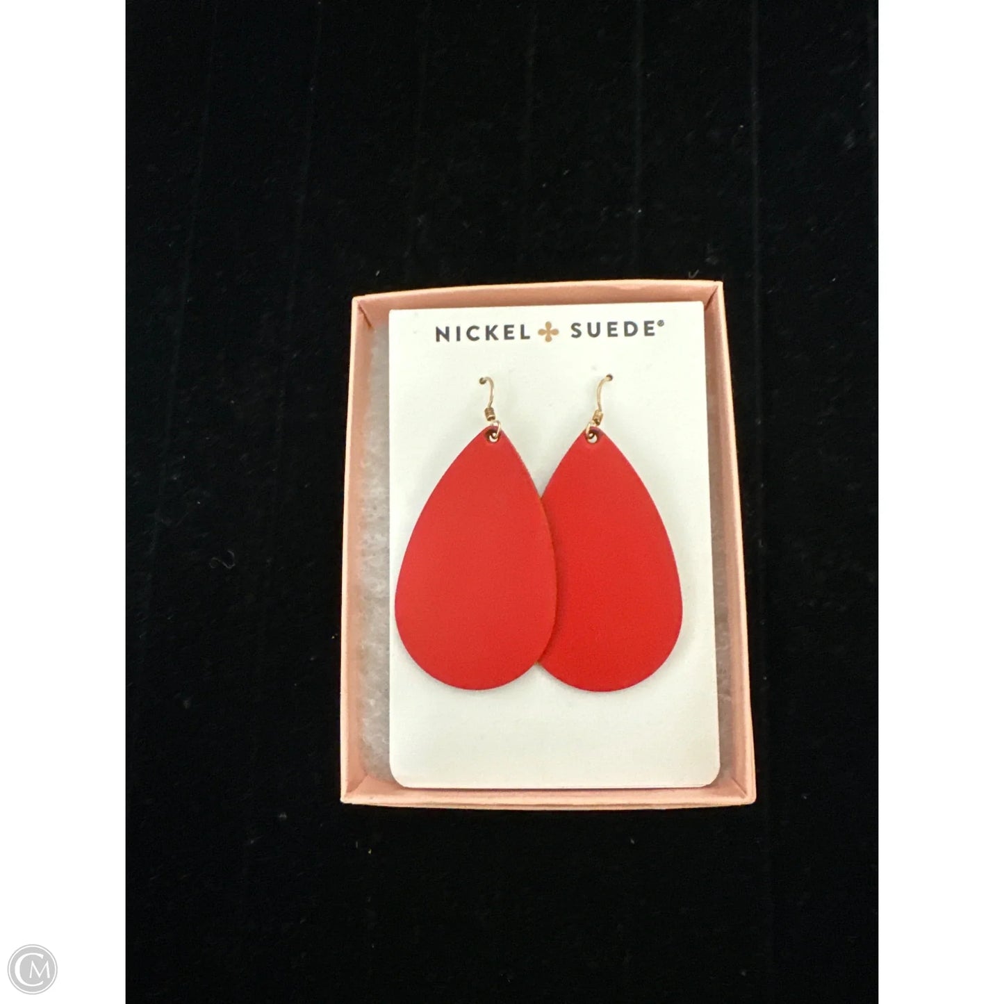 Earrings Dangle/drop By Nickel & Suede