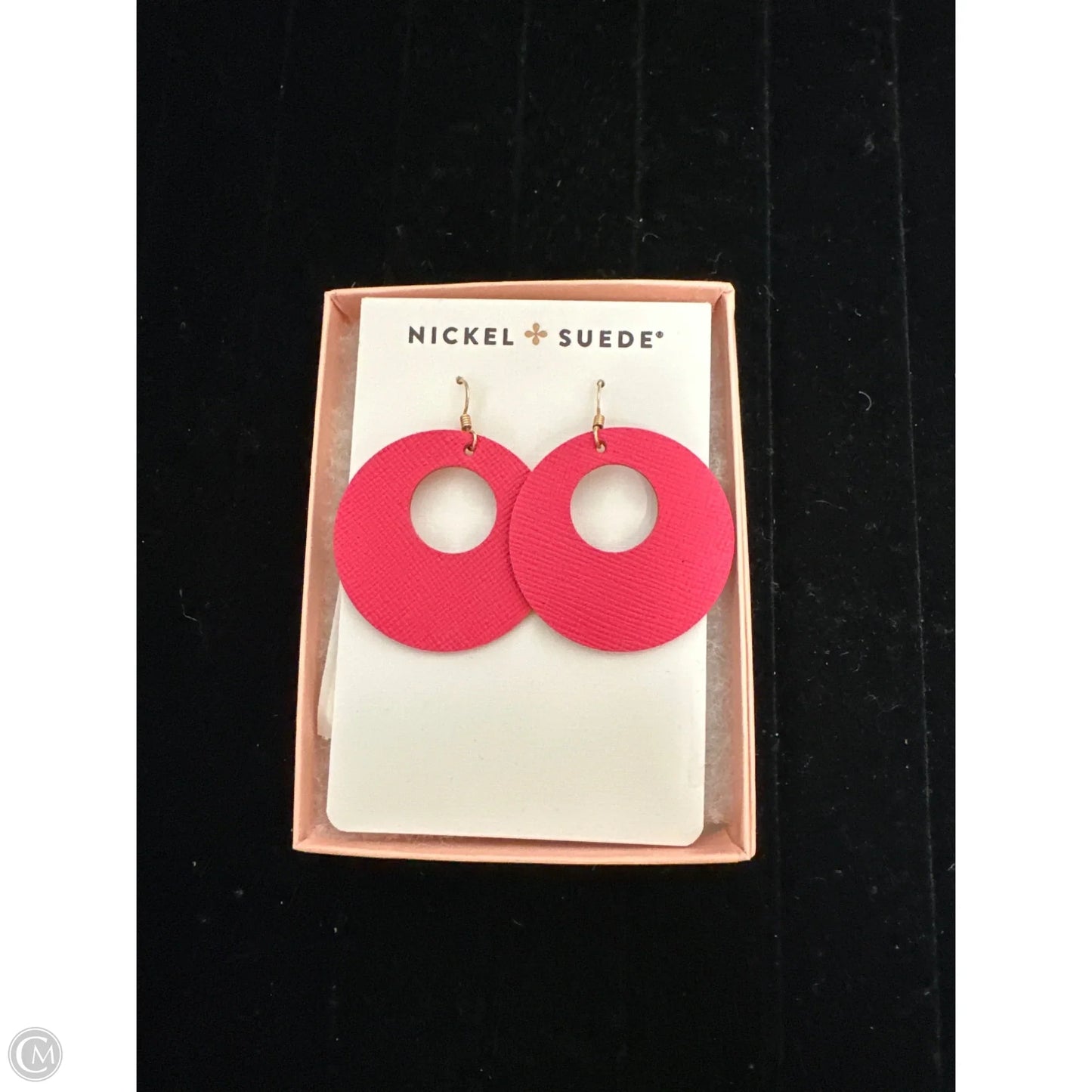 Earrings Dangle/drop By Nickel & Suede