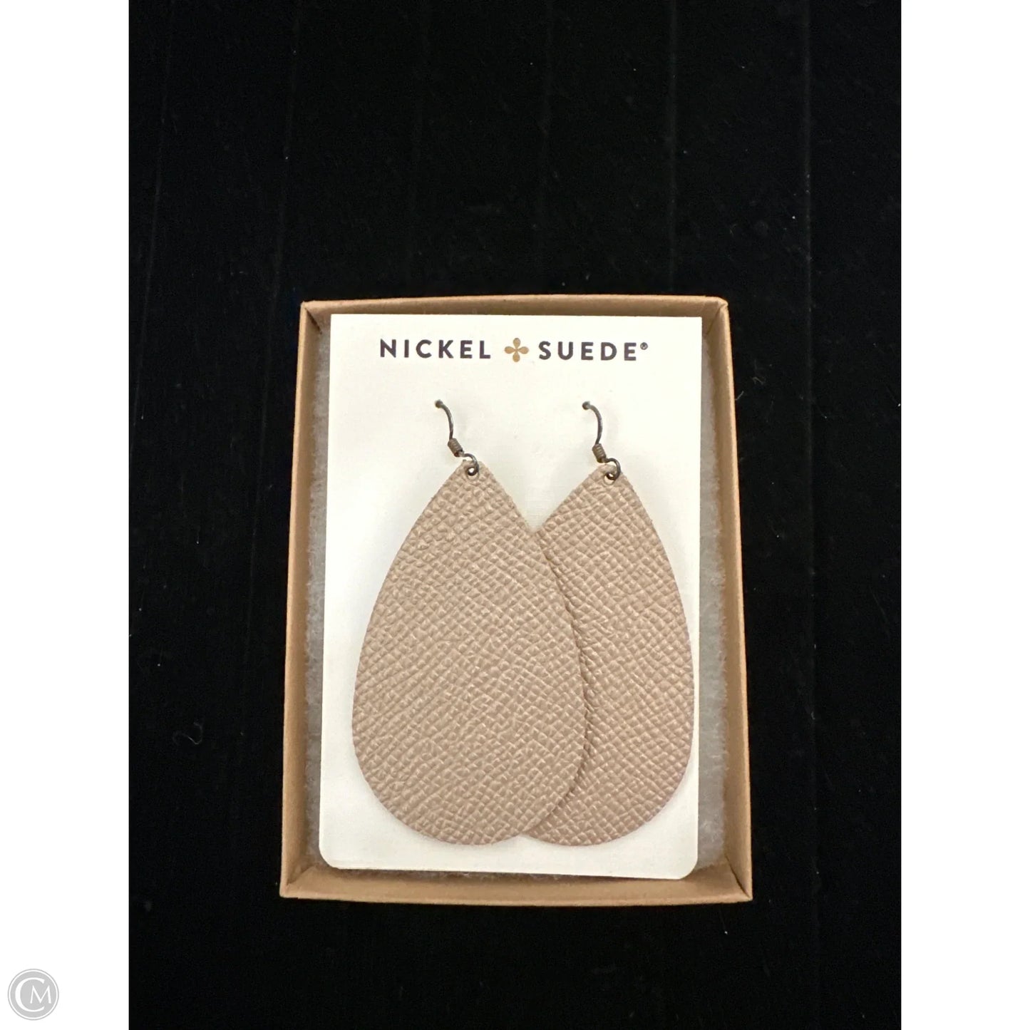 Earrings Dangle/drop By Nickel & Suede