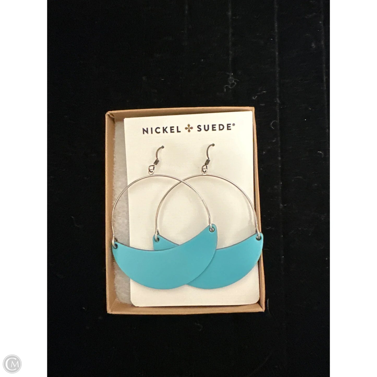 Earrings Dangle/drop By Nickel & Suede