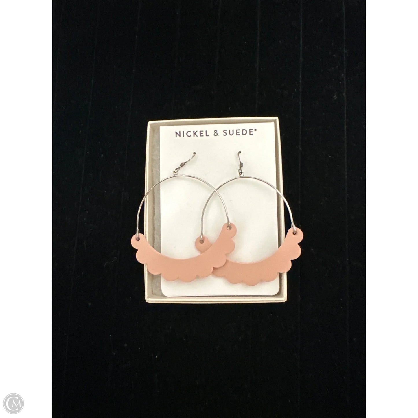 Earrings Dangle/drop By Nickel & Suede