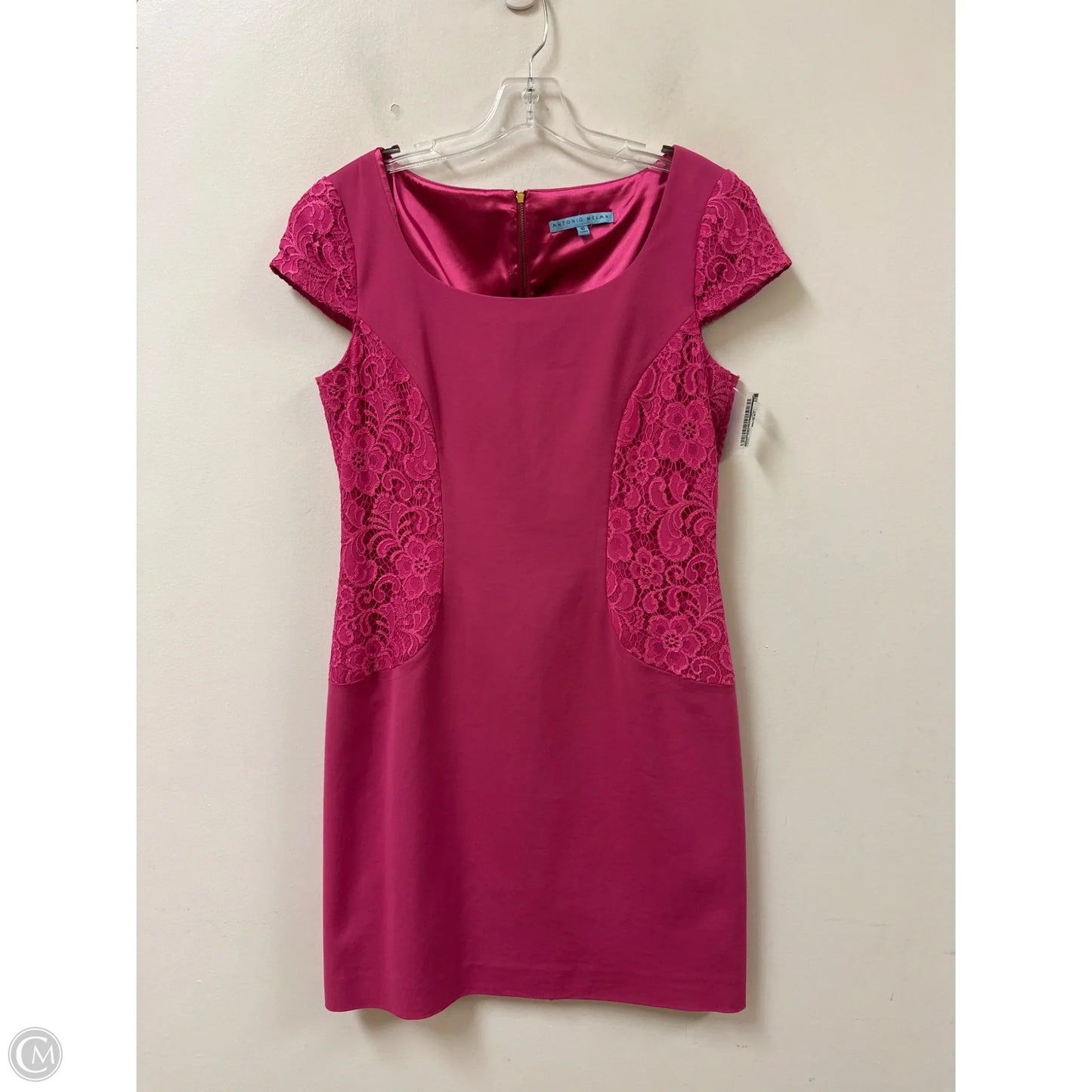 Dress Work By Antonio Melani In Pink, Size: M