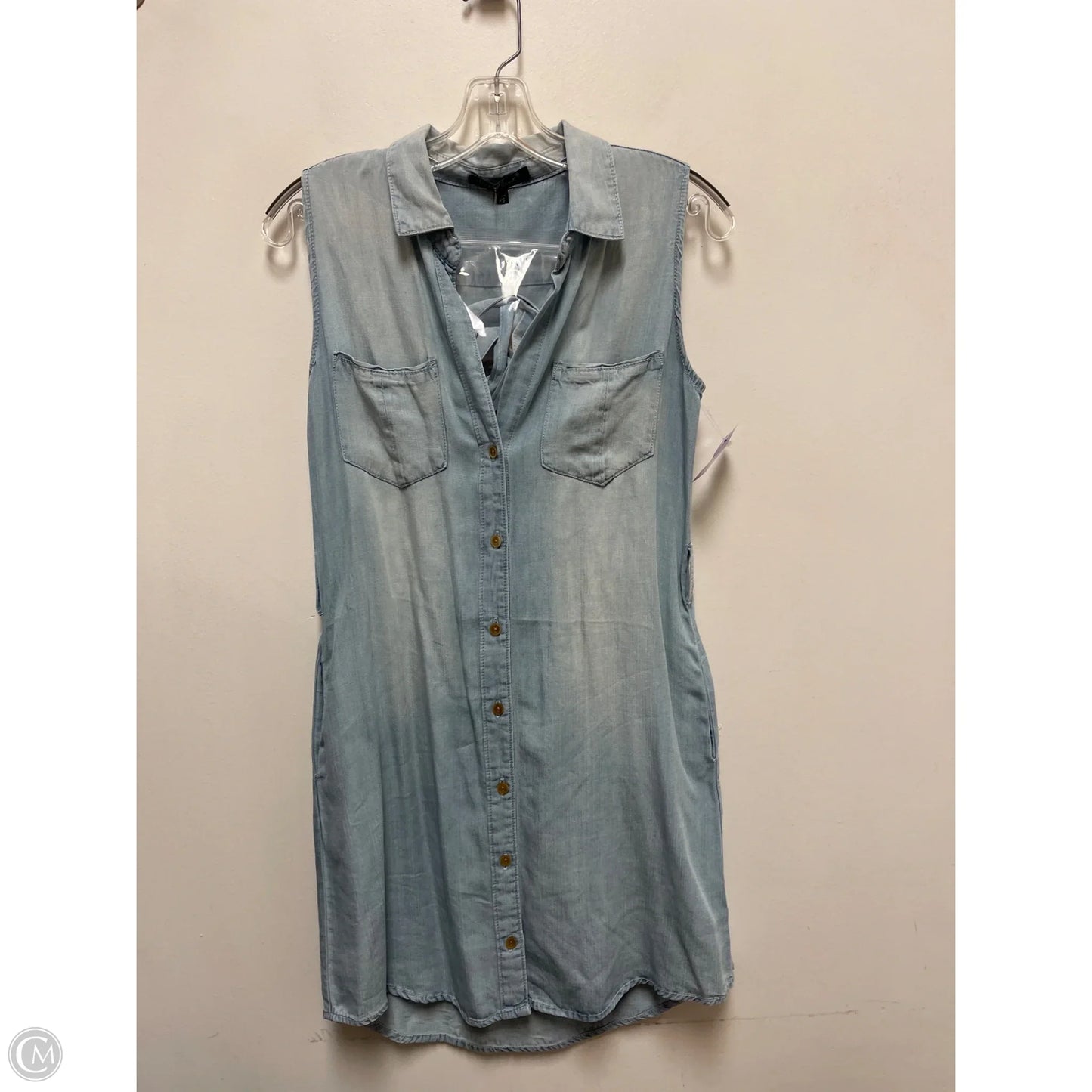Dress Casual Short By Velvet Heart In Blue Denim, Size: Xs