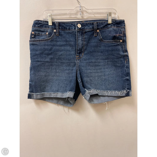 Shorts By Seven 7 In Blue Denim, Size: 12