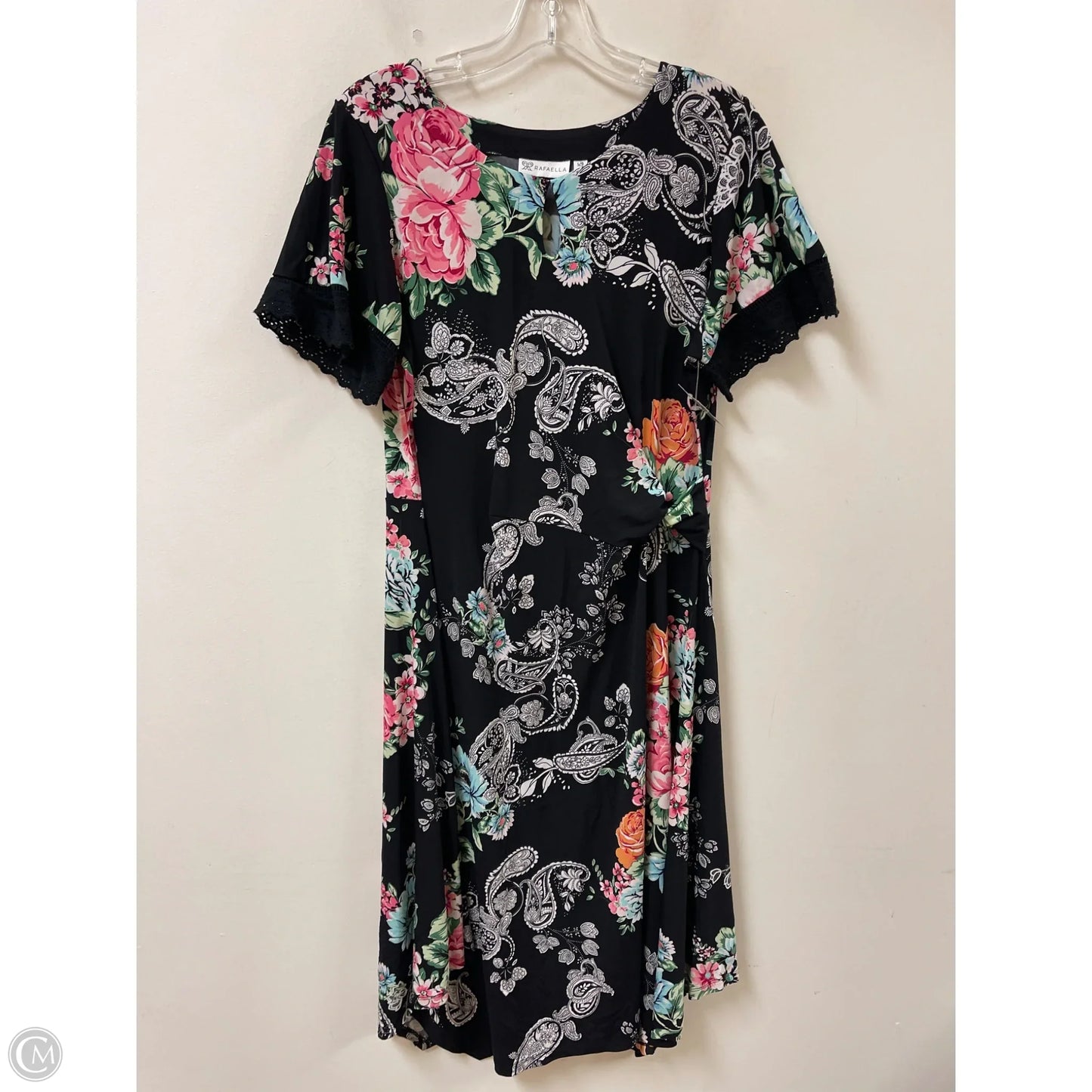 Dress Casual Maxi By Rafaella In Black, Size: L