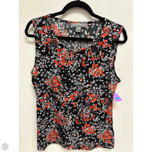 Top Sleeveless By By Design In Floral Print, Size: L