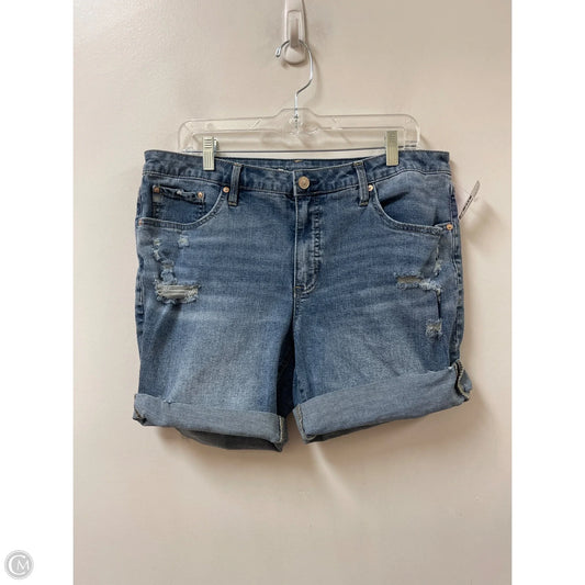 Shorts By Seven 7 In Blue Denim, Size: 12