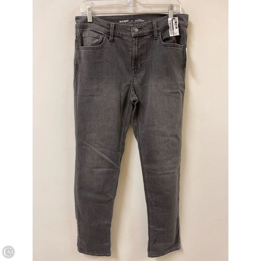 Jeans Boyfriend By Old Navy In Grey, Size: 4