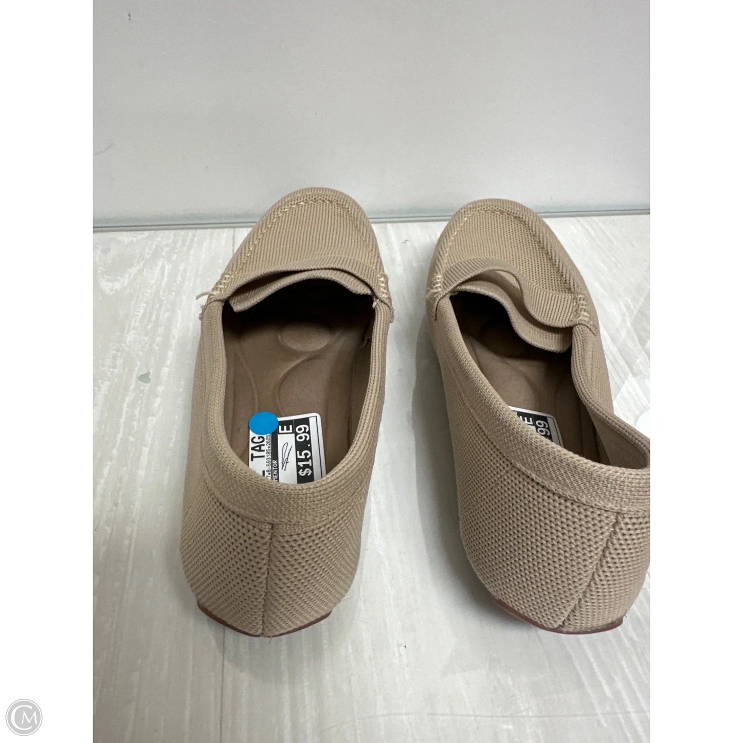 Shoes Flats By Clothes Mentor In Tan, Size: 9