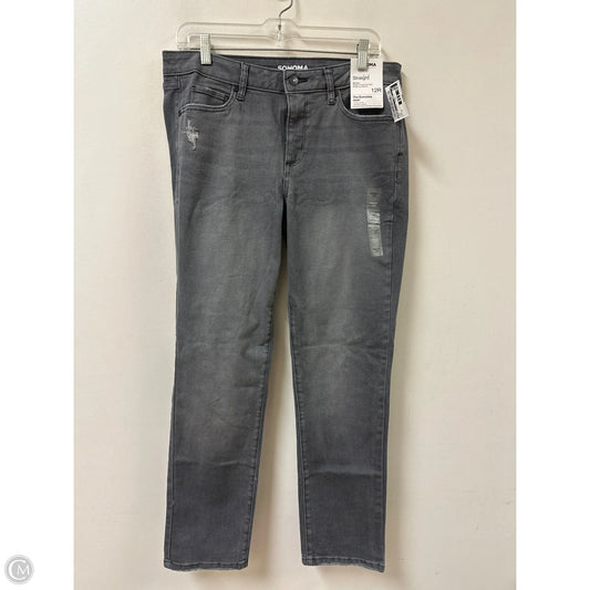 Jeans Skinny By Sonoma In Grey, Size: 12