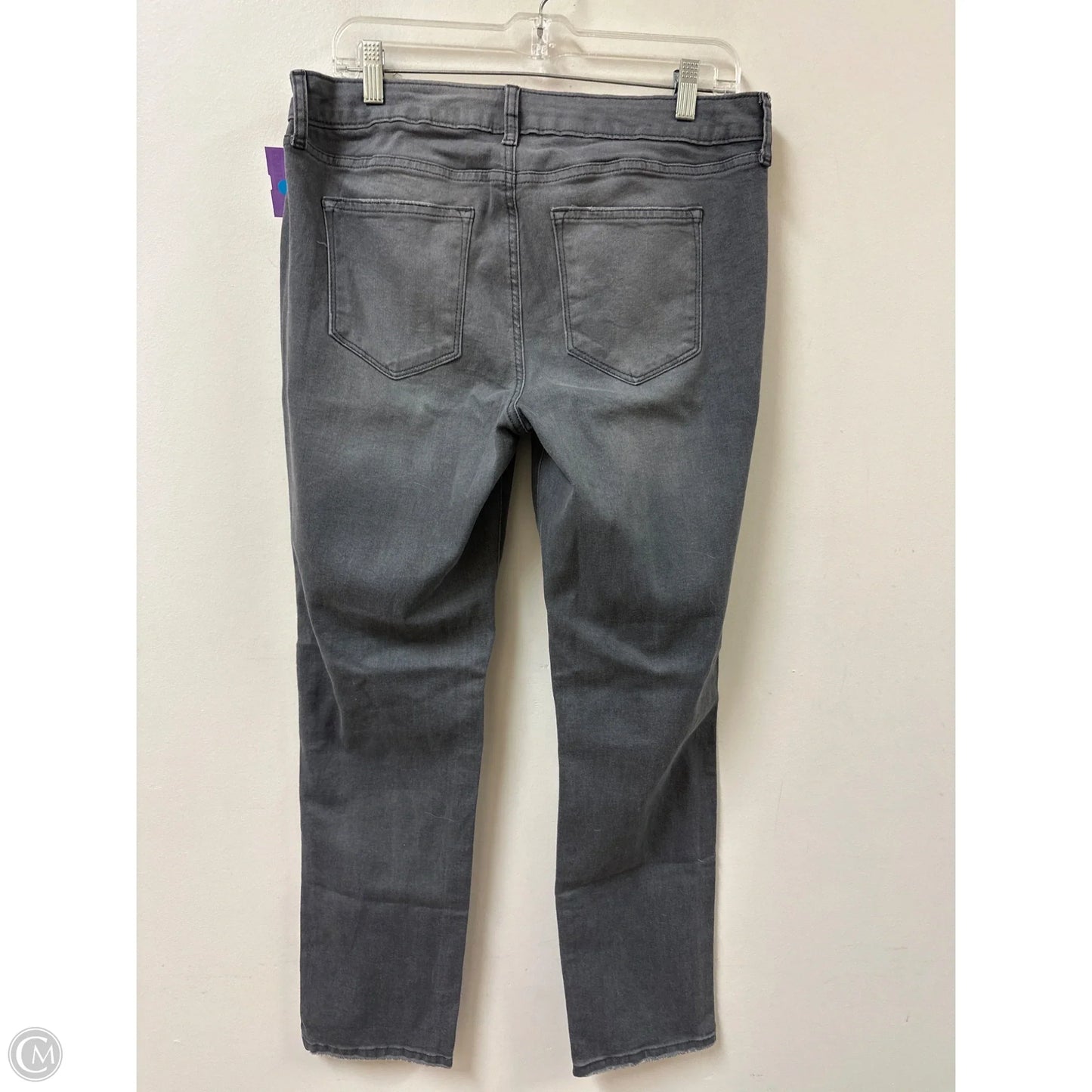 Jeans Skinny By Sonoma In Grey, Size: 12