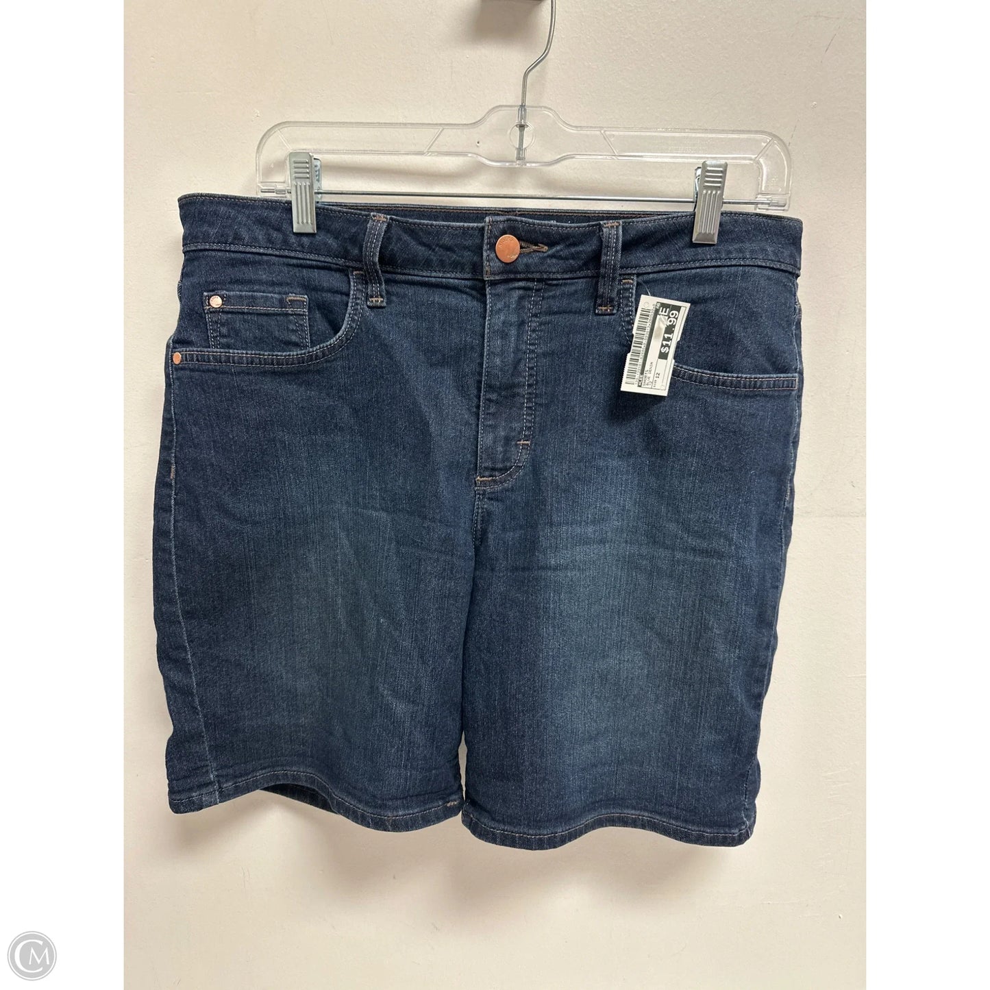 Shorts By Lee In Blue Denim, Size: 12