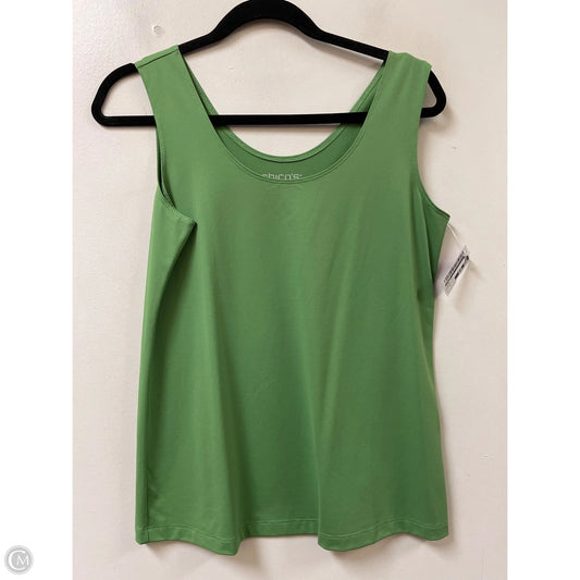 Tank Top By Chicos In Green, Size: M