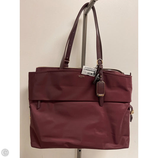 Handbag Designer By Tumi, Size: Large