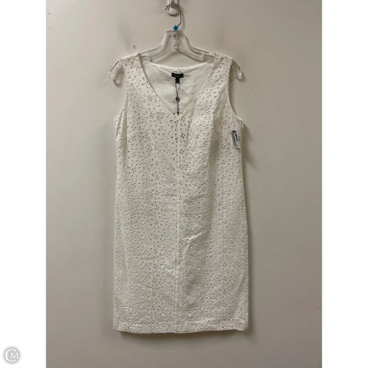 Dress Party Short By Talbots In White, Size: S