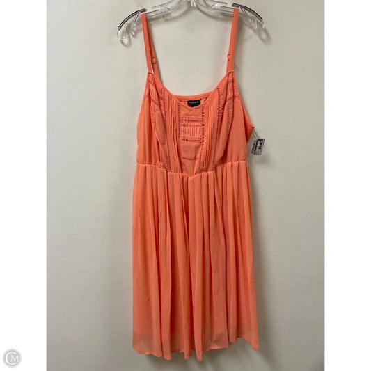 Dress Casual Midi By Torrid In Orange, Size: 2x