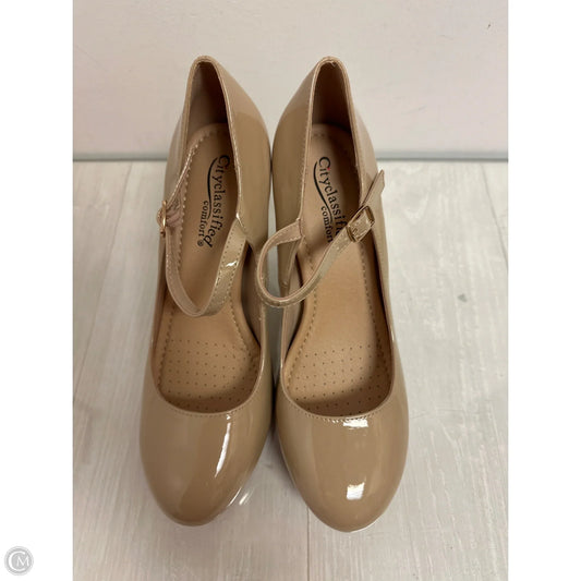 Shoes Heels Stiletto By City Classified In Tan, Size: 10