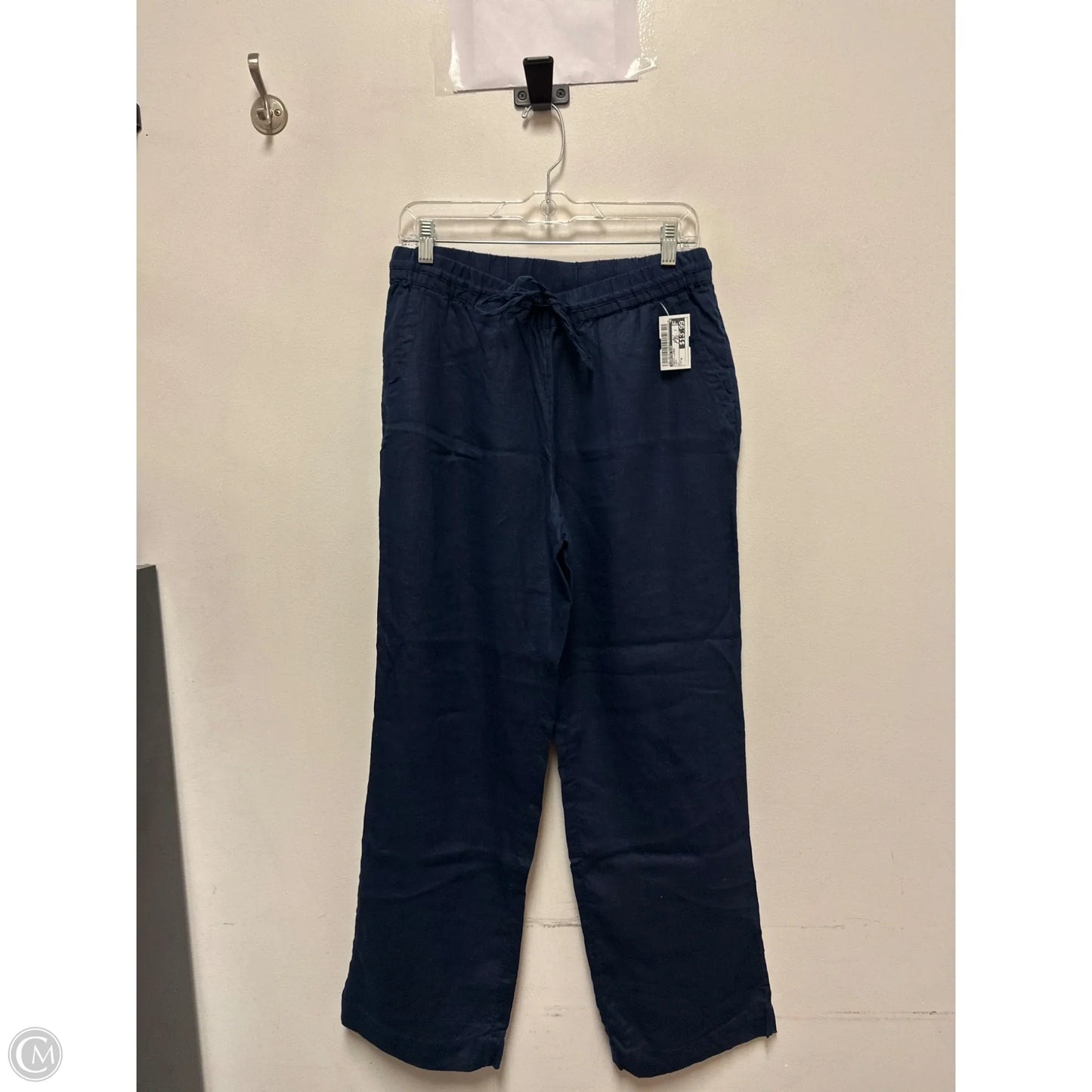 Pants Linen By Charter Club In Navy, Size: 4