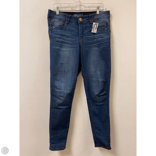 Jeans Skinny By Democracy In Blue Denim, Size: 10