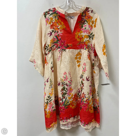 Dress Party Short By Clothes Mentor In Cream, Size: M