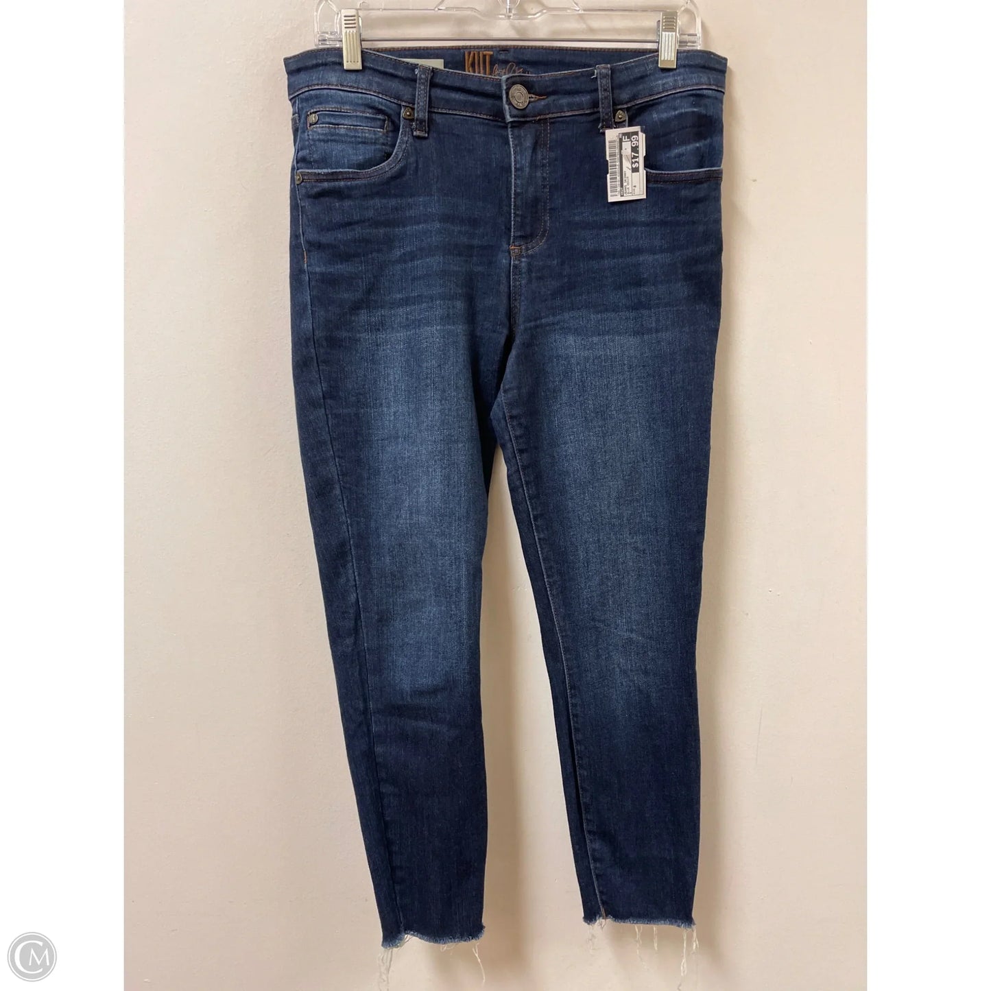 Jeans Skinny By Kut In Blue Denim, Size: 8