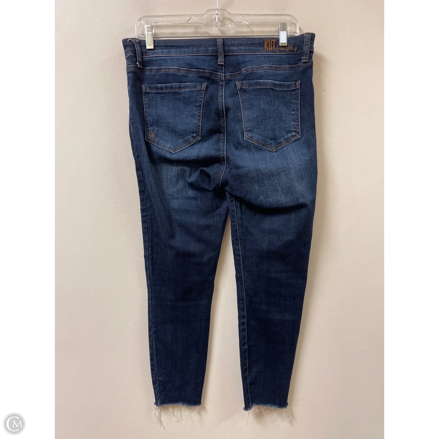 Jeans Skinny By Kut In Blue Denim, Size: 8