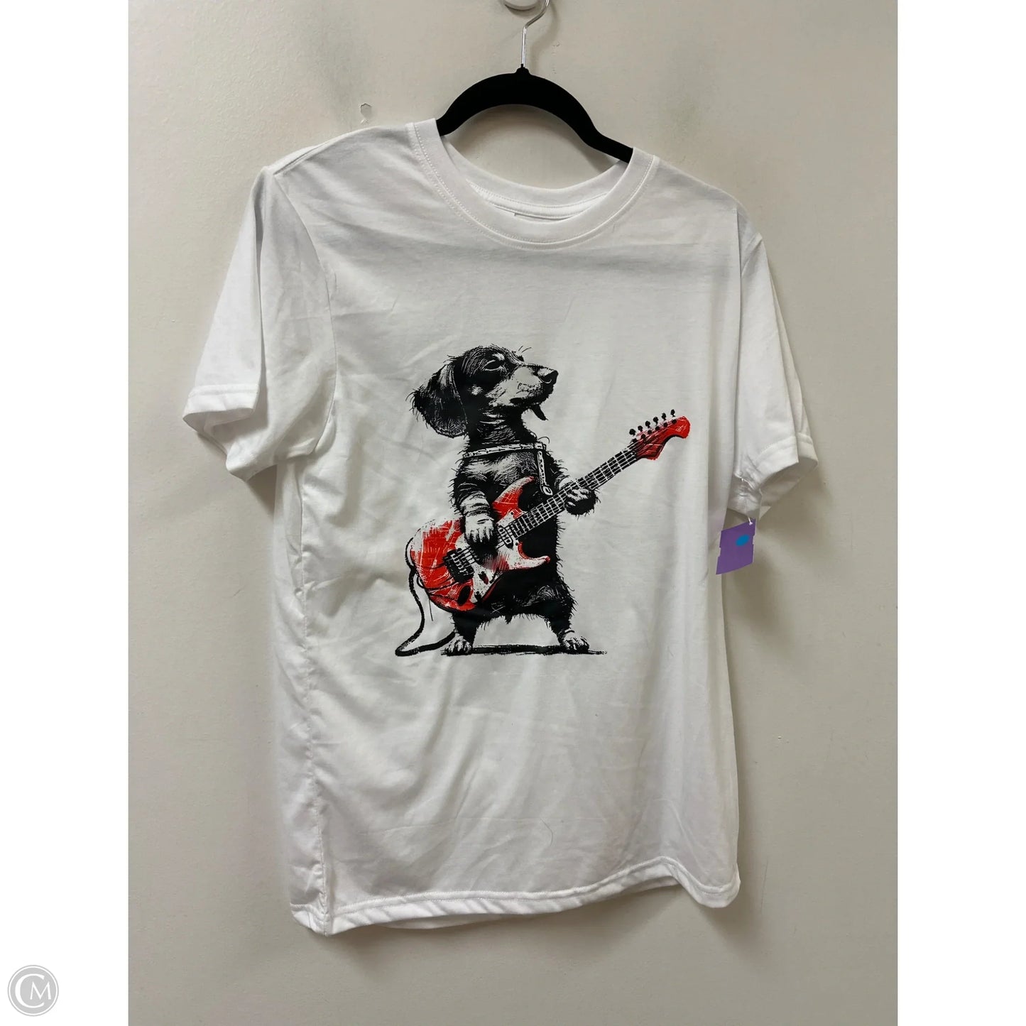 Top Short Sleeve By Clothes Mentor In White, Size: S