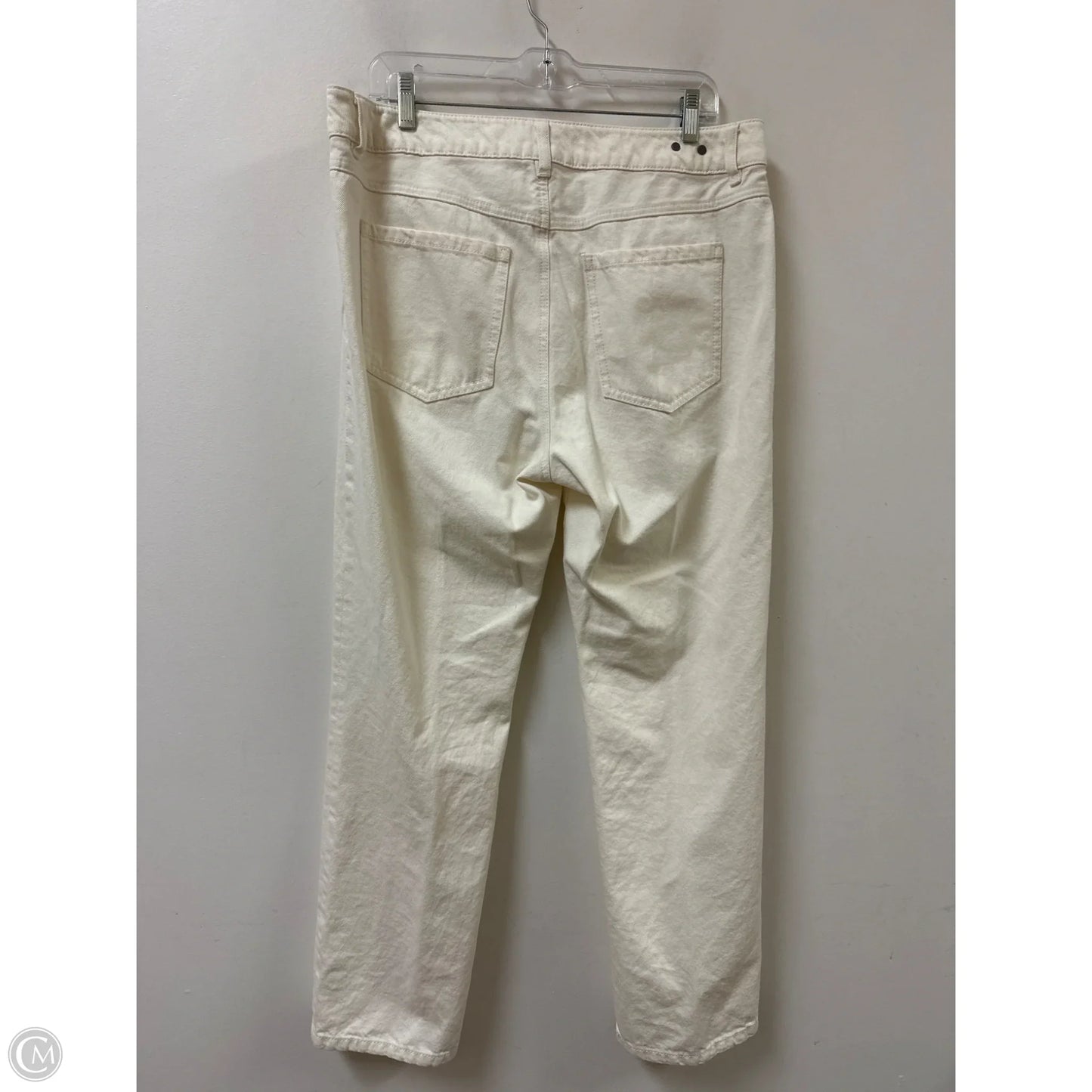 Jeans Skinny By Cabi In Cream, Size: 10