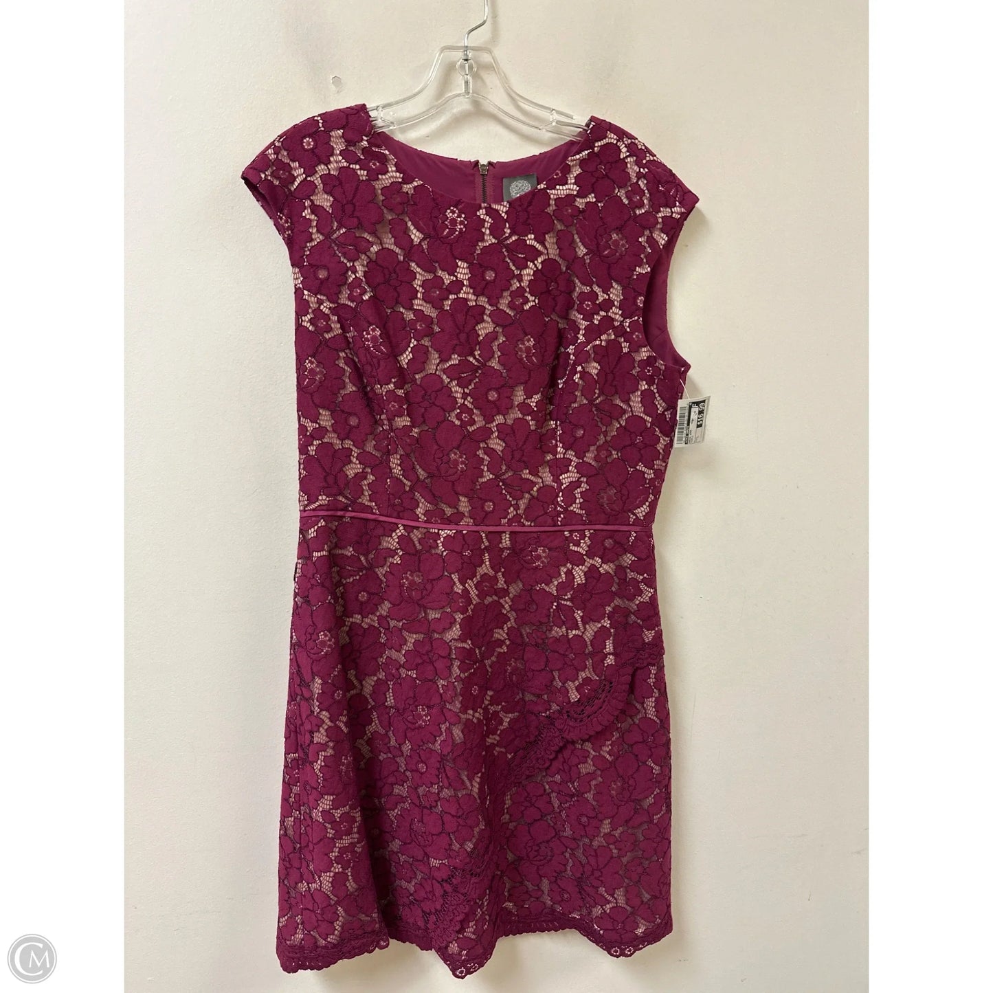 Dress Work By Vince Camuto In Purple, Size: L