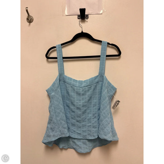 Top Sleeveless By Buddy Love In Blue, Size: L