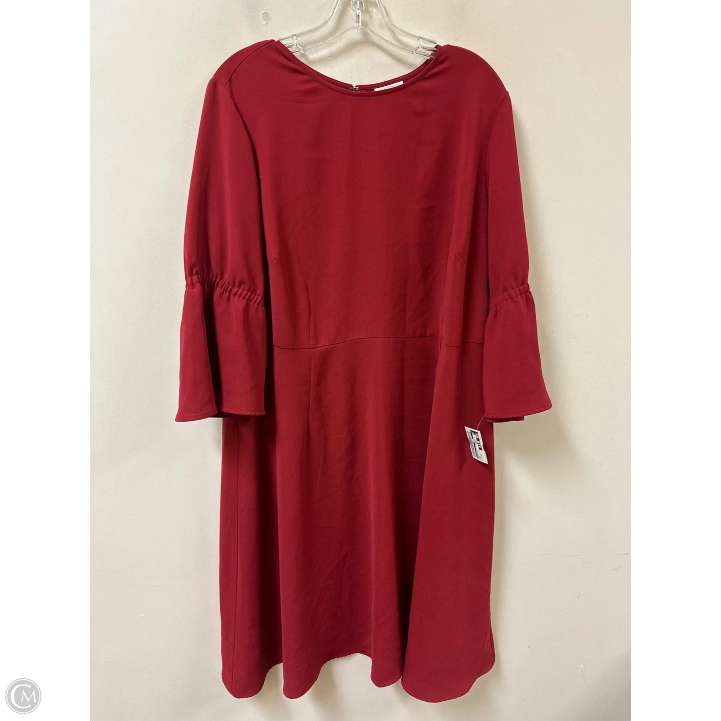 Dress Party Midi By J. Jill In Red, Size: 2x
