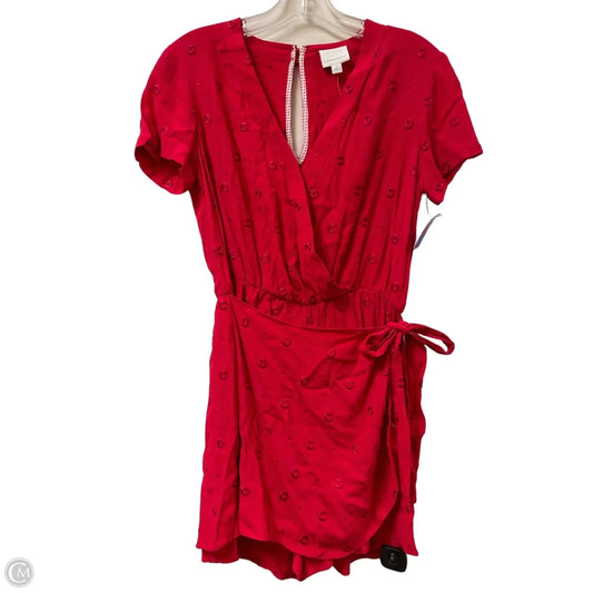 Romper By Anthropologie In Pink, Size: Xs