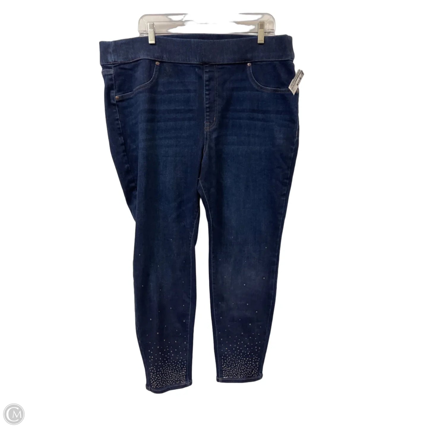 Jeans Skinny By Lane Bryant In Blue Denim, Size: 20