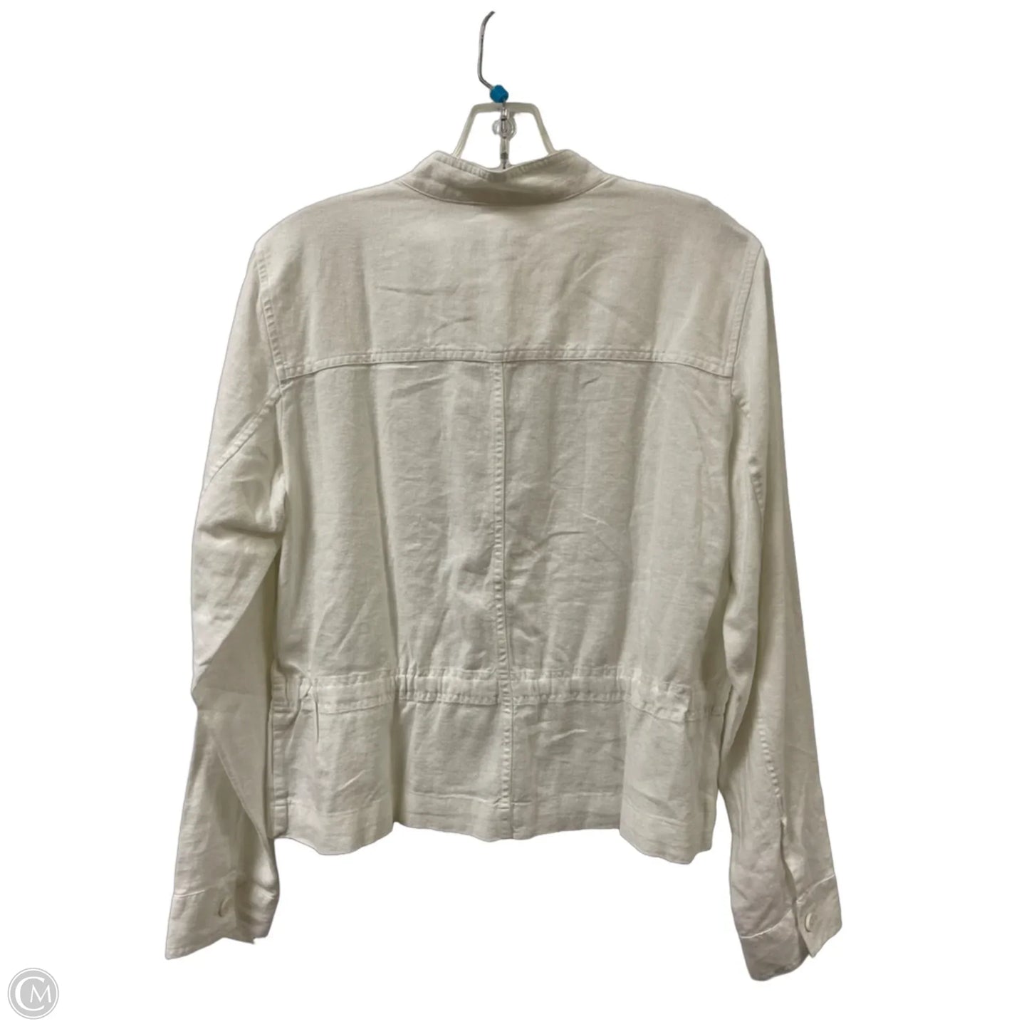 Jacket Other By Talbots In White, Size: M