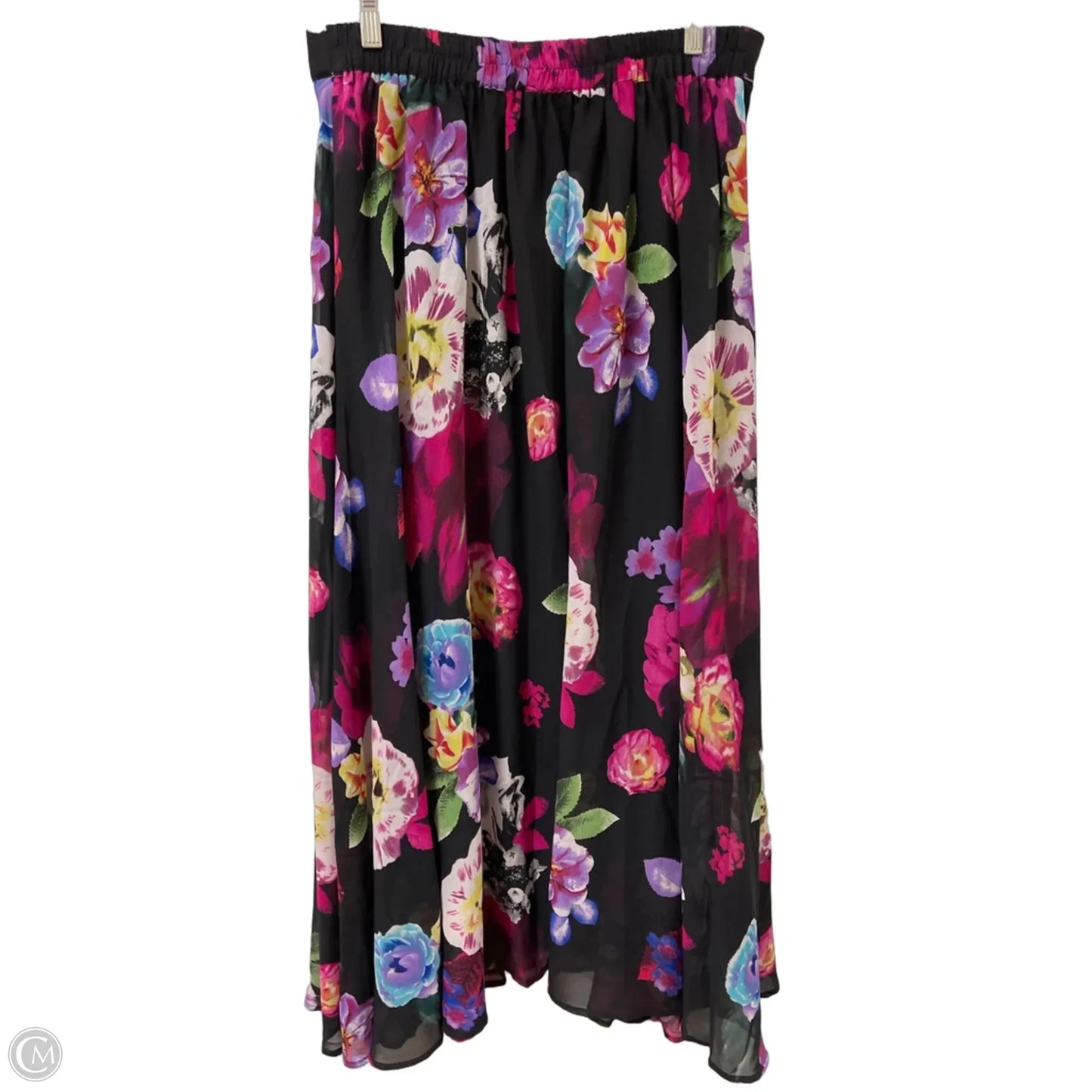 Skirt Maxi By Clothes Mentor In Floral Print, Size: 16