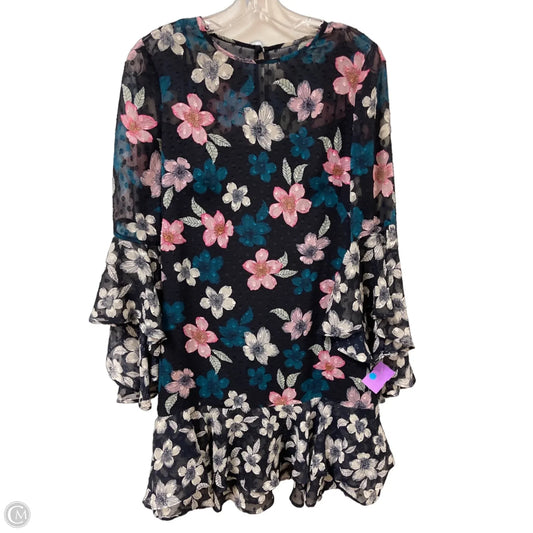Dress Party Short By Eliza J In Navy, Size: S