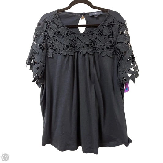 Top Short Sleeve By Tommy Hilfiger In Ombre Print, Size: 2x