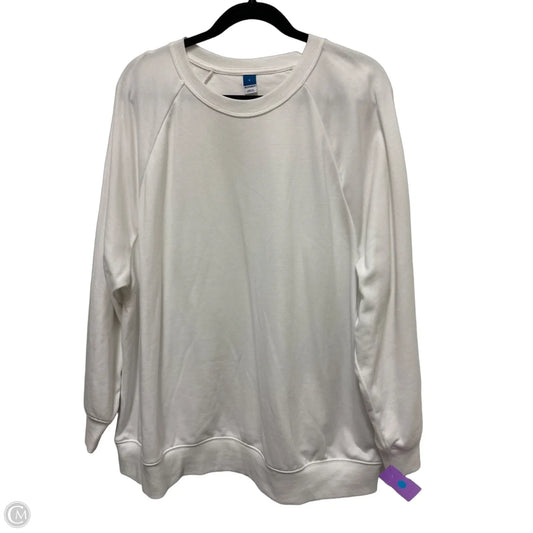 Sweater By Old Navy In White, Size: L