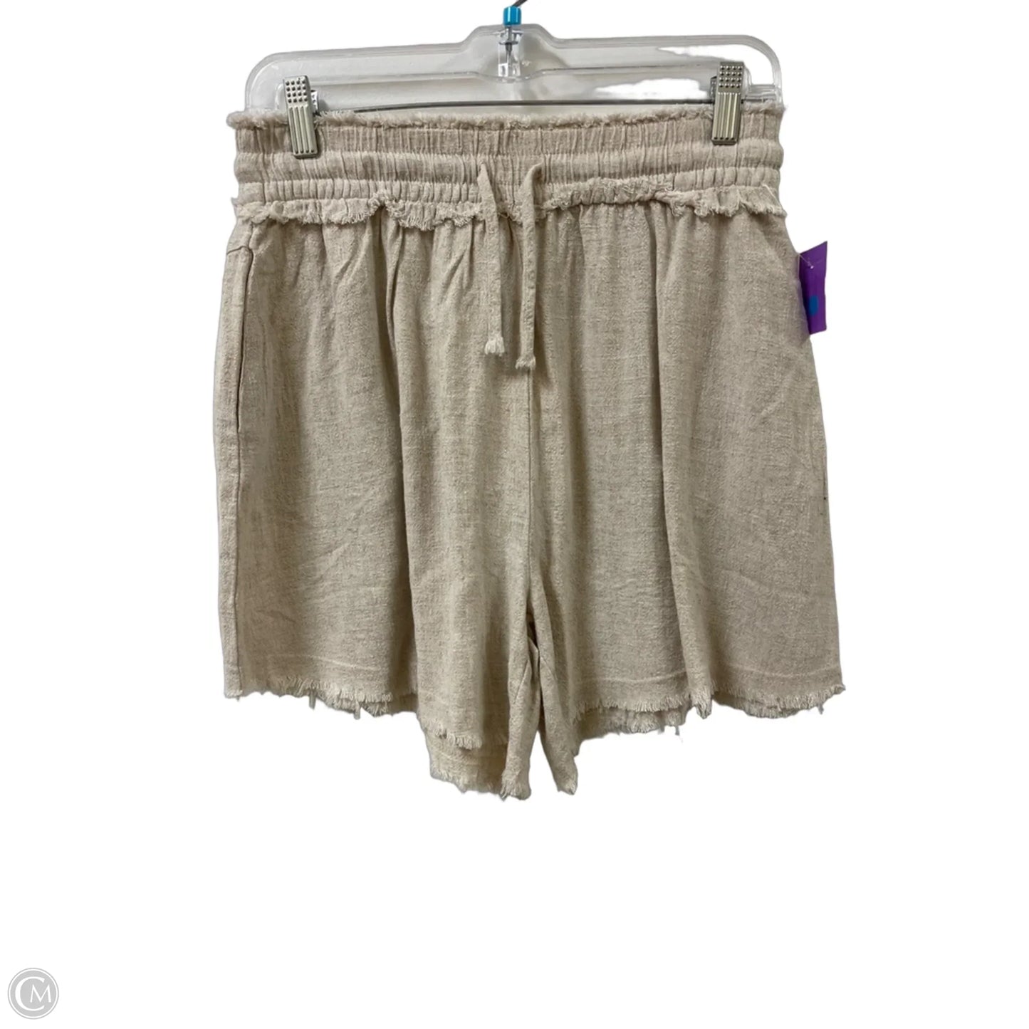 Shorts By La Miel In Tan, Size: 12