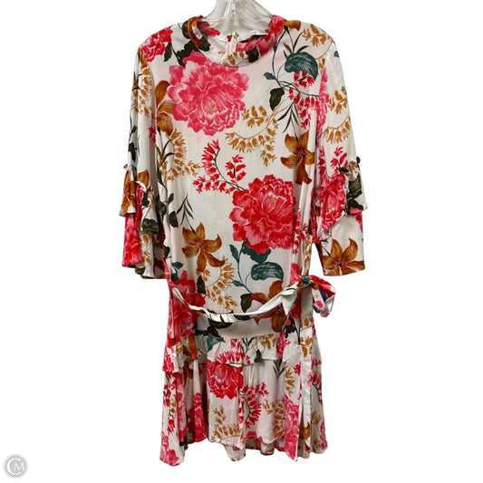 Dress Party Midi By Petal & Pup In Floral Print, Size: L