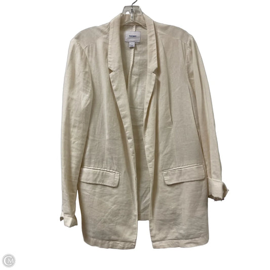 Blazer By Old Navy In Cream, Size: L