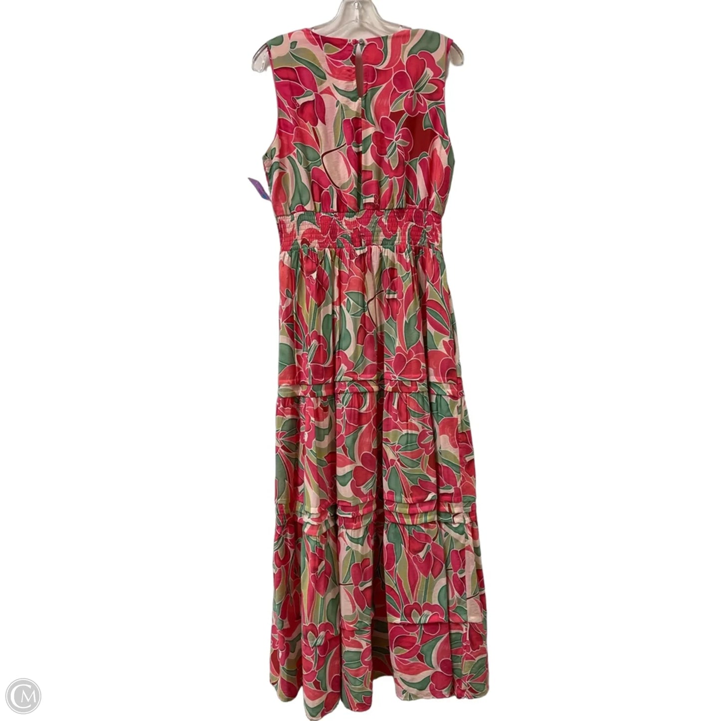 Dress Casual Maxi By She + Sky In Pink, Size: L