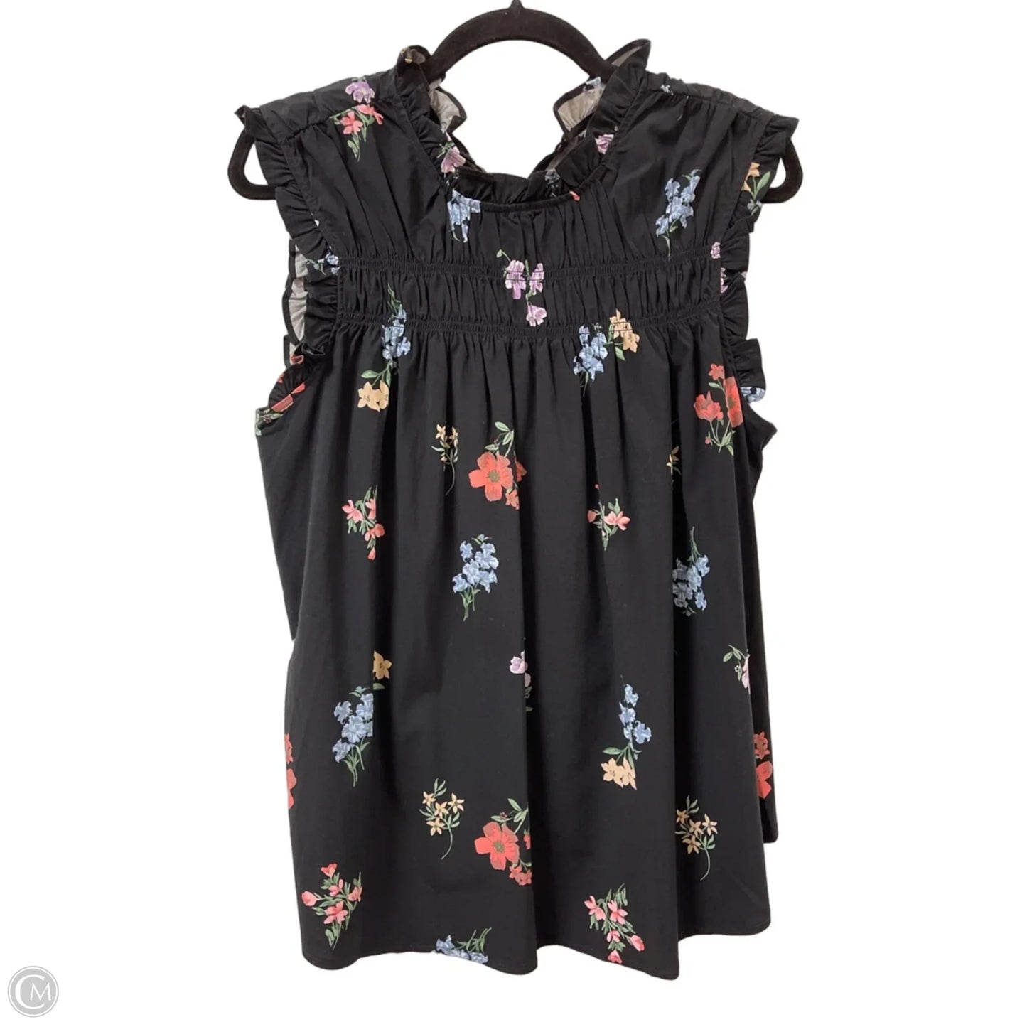 Top Sleeveless By Market & Spruce In Black, Size: L