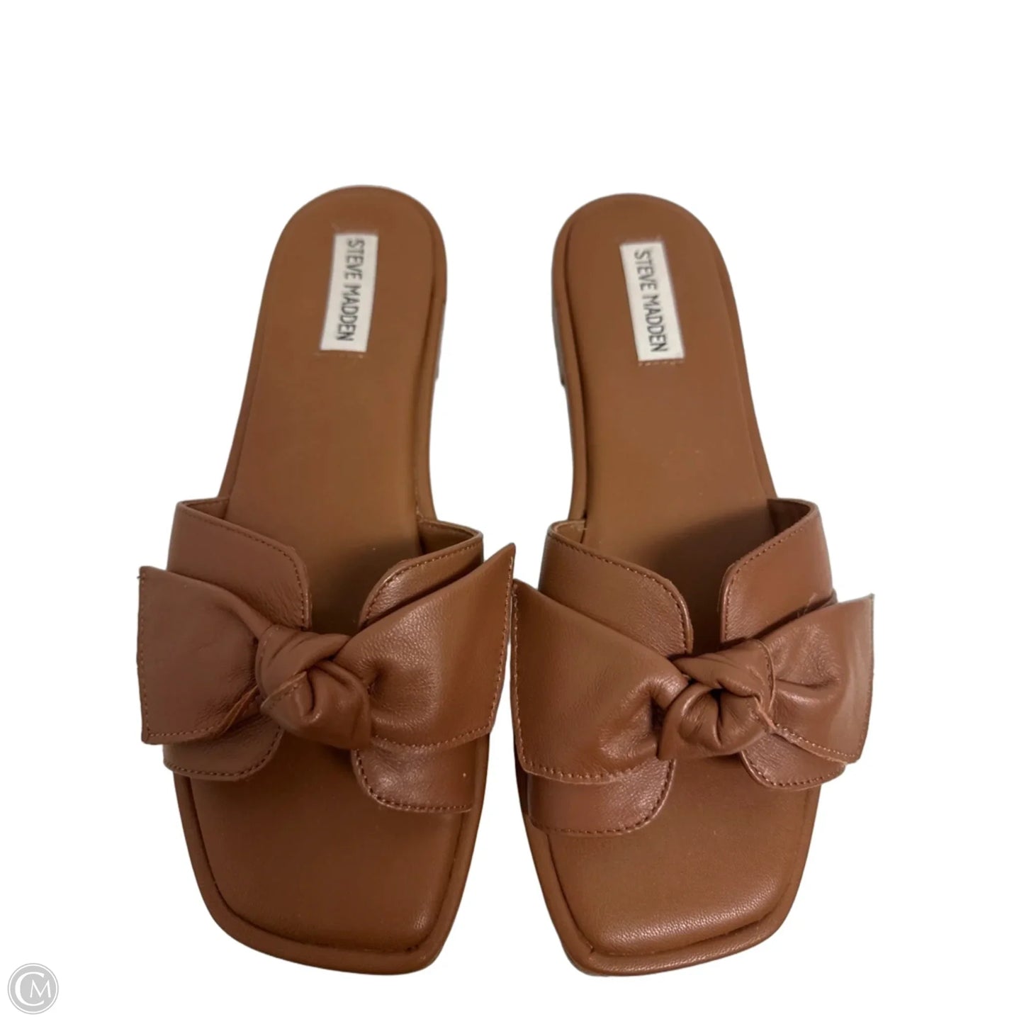 Sandals Flats By Steve Madden In Brown, Size: 9.5