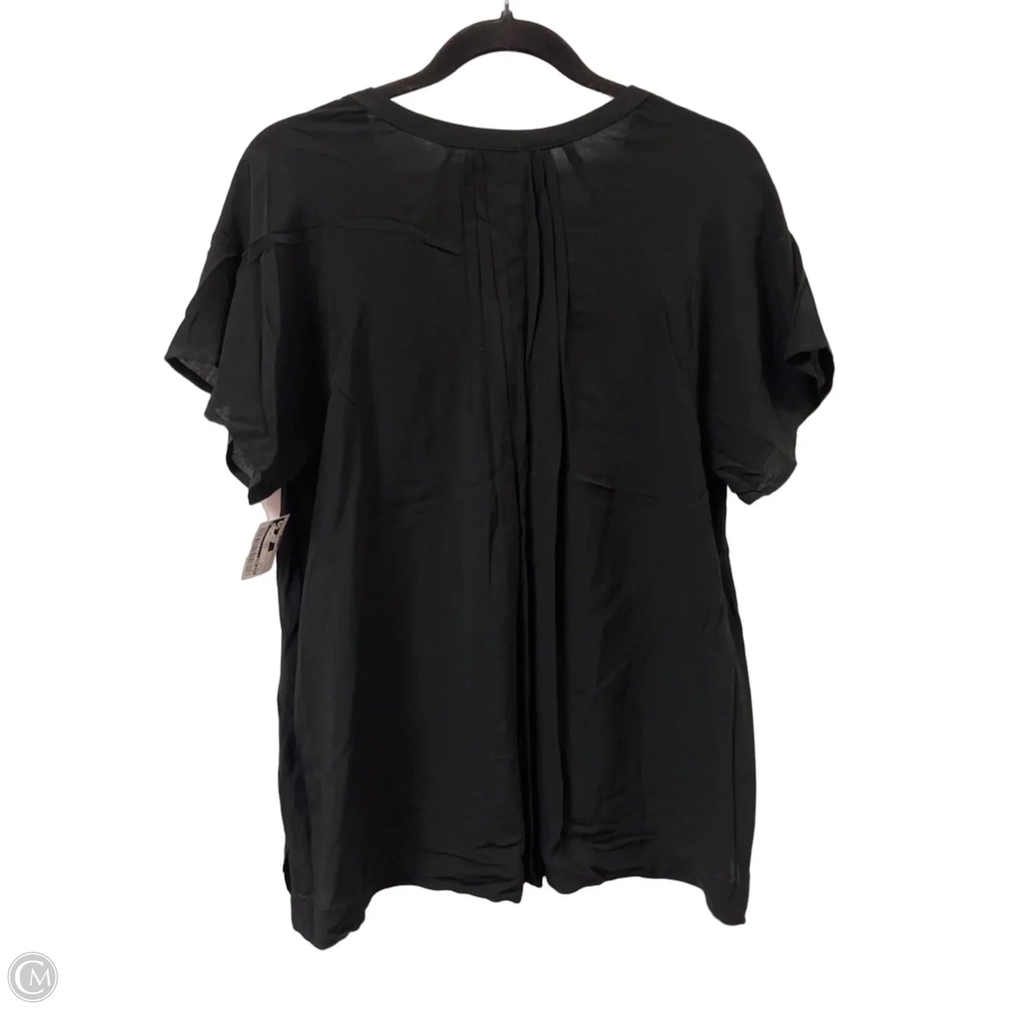 Top Short Sleeve By Old Navy In Black, Size: L