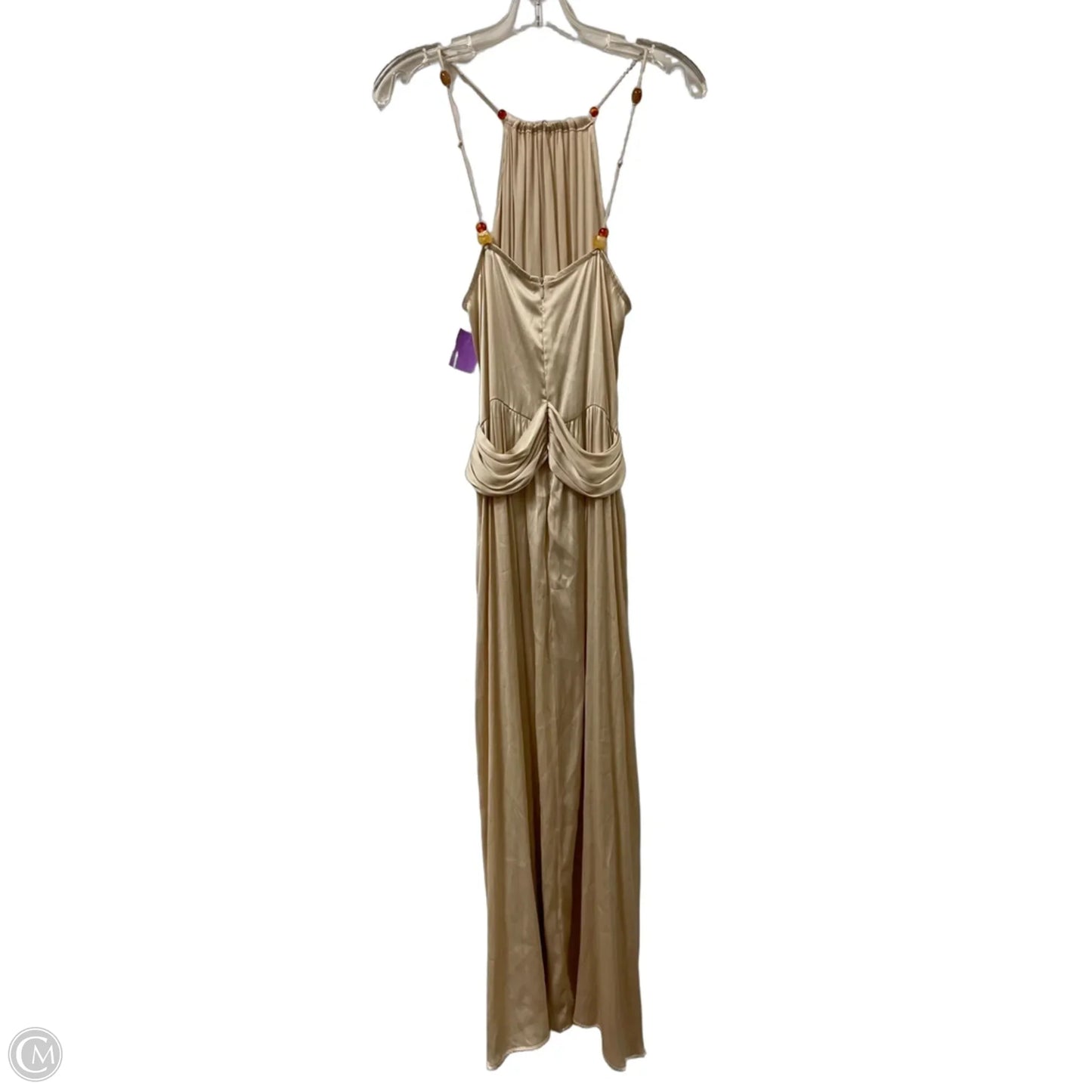 Dress Casual Maxi By Zara In Cream, Size: M