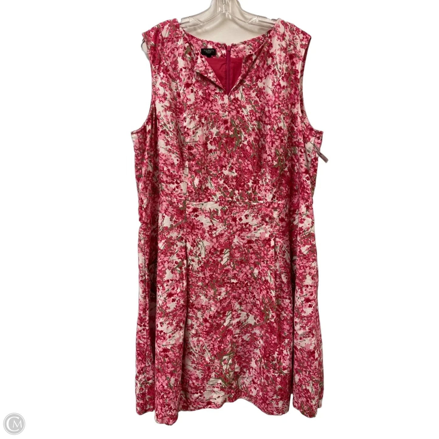 Dress Party Short By Talbots In Pink, Size: 2x