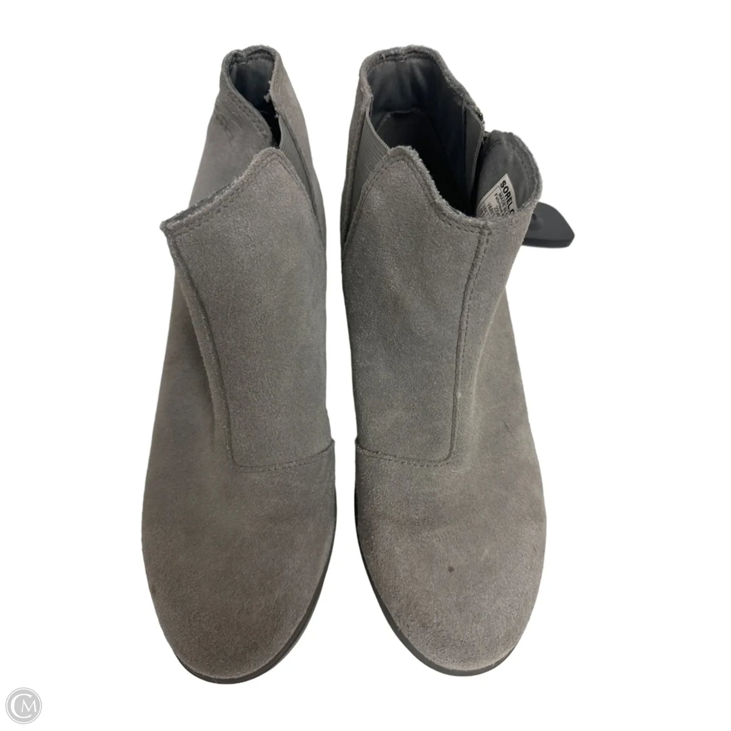 Boots Ankle Flats By Sorel In Grey, Size: 10.5