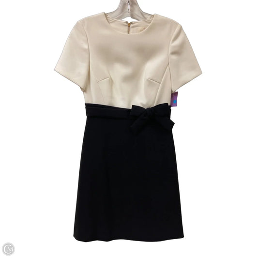 Dress Designer By Kate Spade In Black & White, Size: Xs